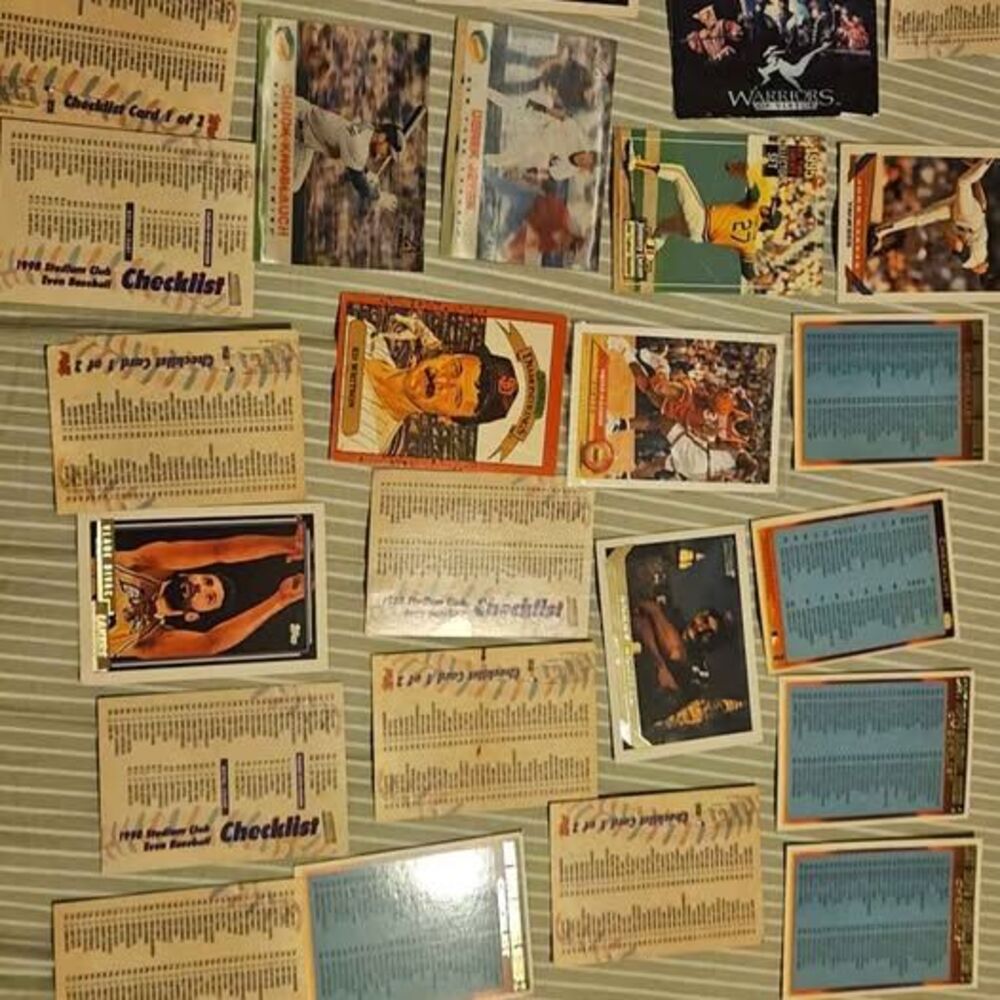 Vintage Topps, Fleer, Donruss, and Pinnacle Sports Card Lot - Baseball & Basketb